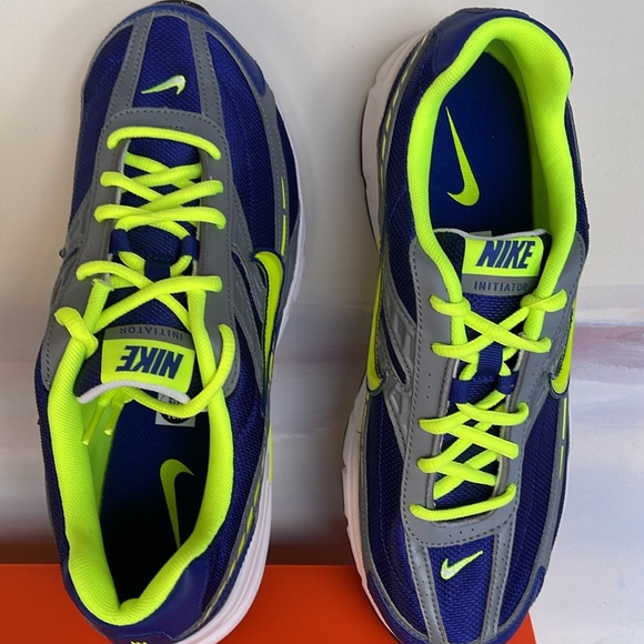 Nike Men’s Initiator
Deep Royal Blue/Cool Grey/ Black/Volt
Running Shoe Sneaker - Picture 11 of 16